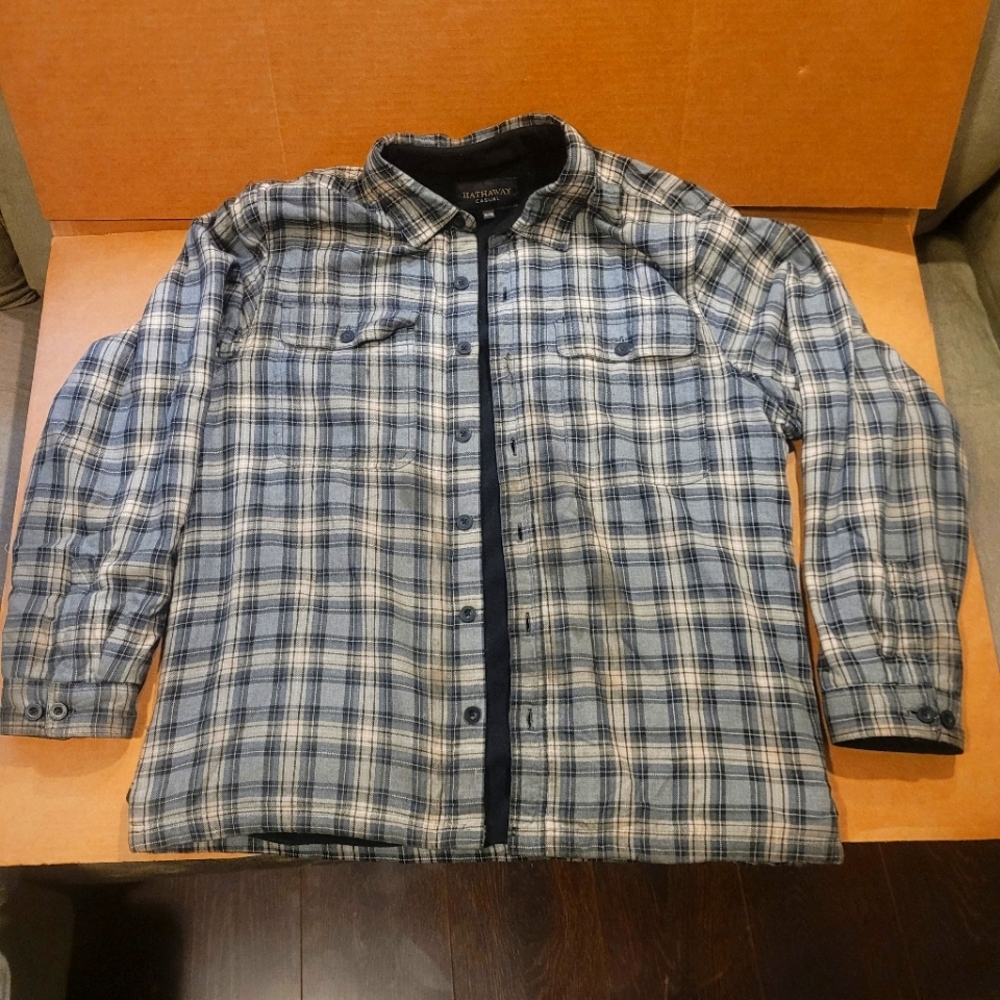 Hathaway Blue and Grey Mack Jacket